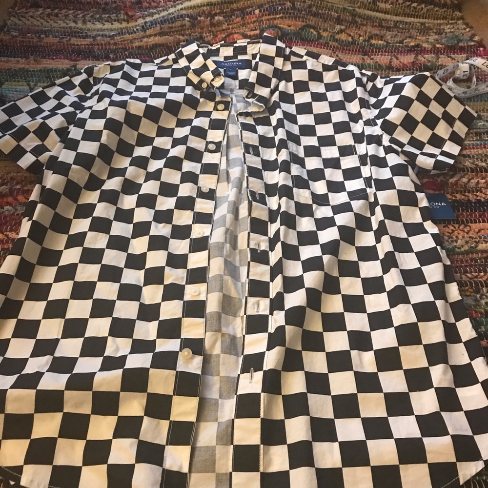 Men’s Arizona Short Sleeve Button Down